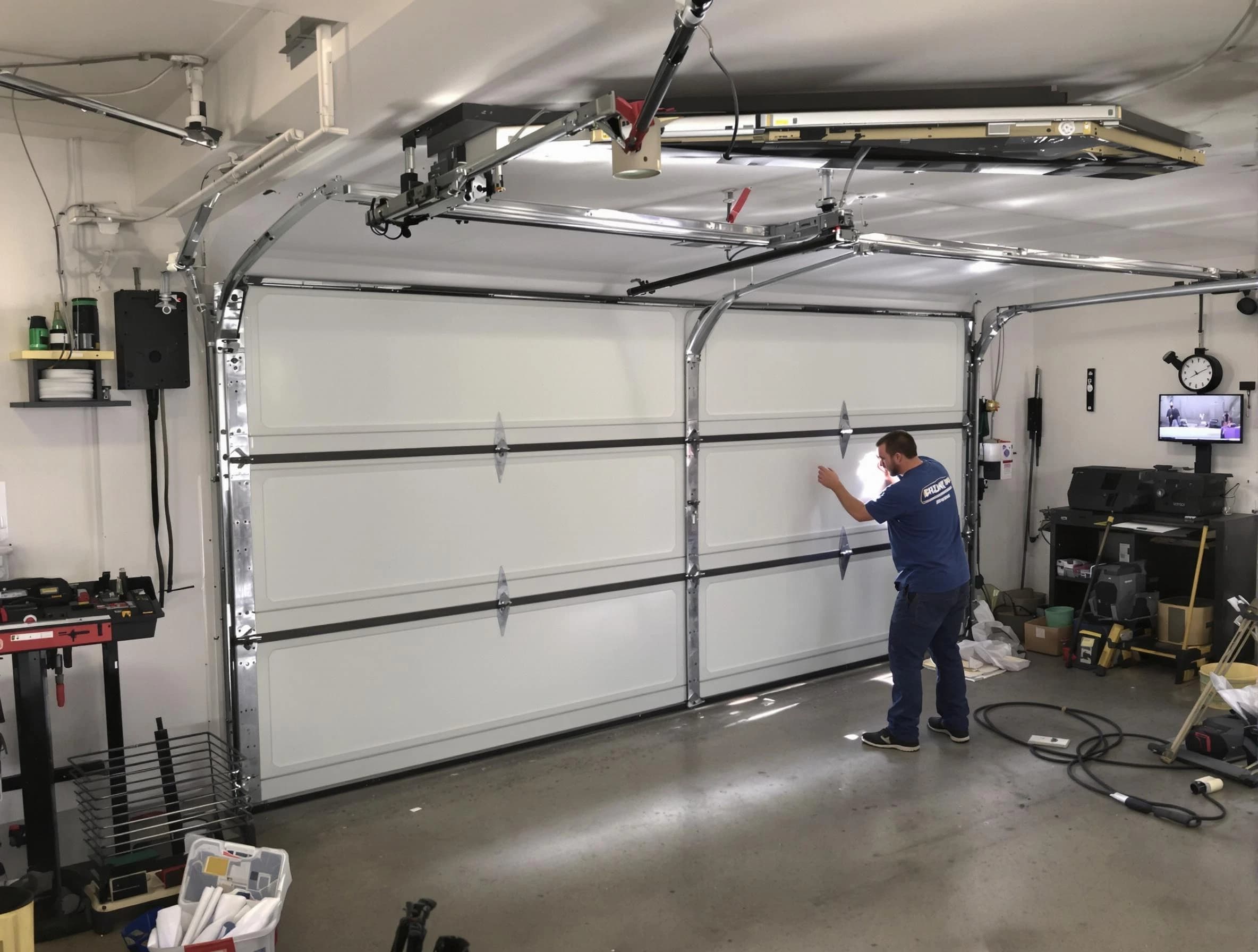 Professional garage door repair service by Bernalillo Garage Door Repair in Bernalillo