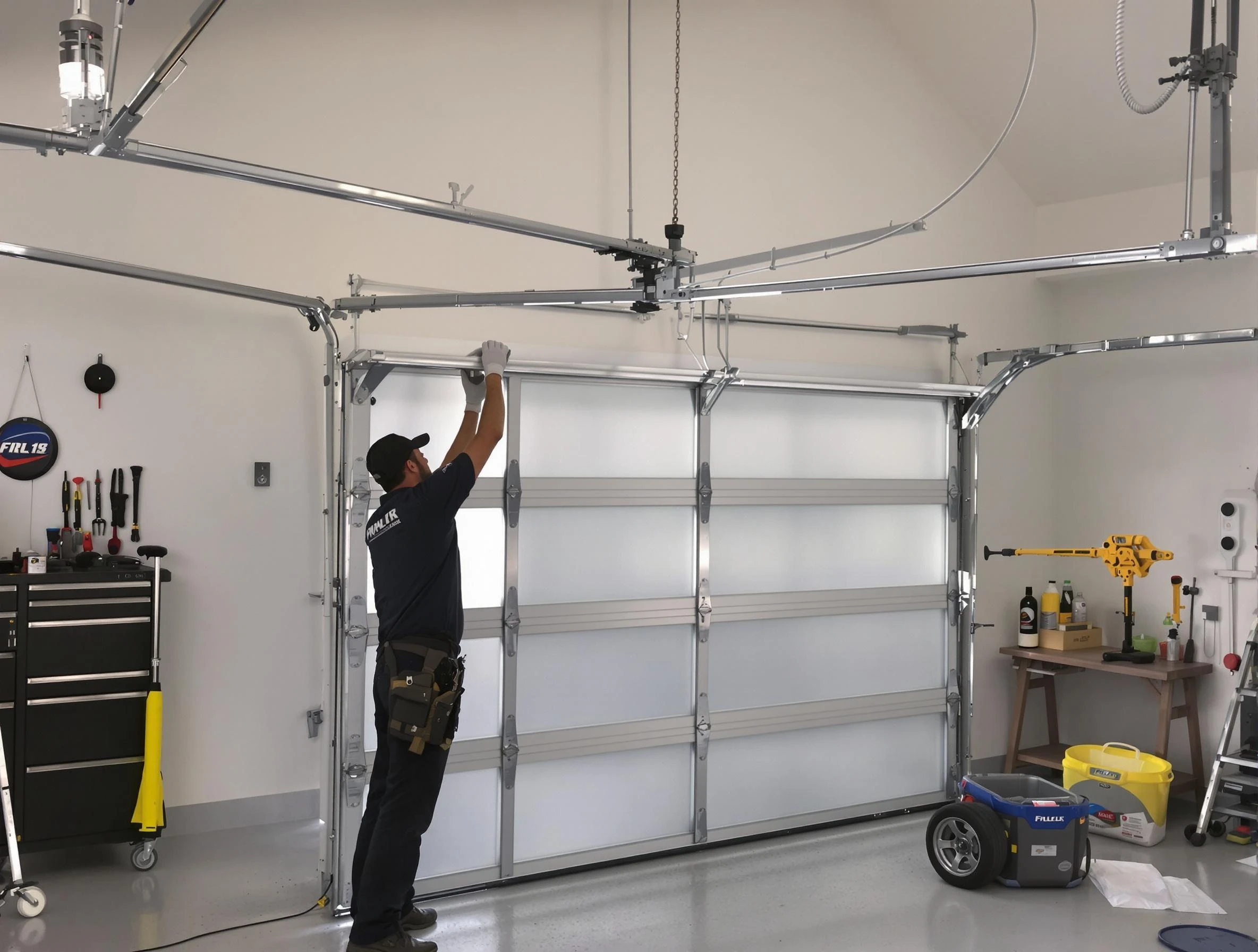 Bernalillo Garage Door Repair certified team performing precision garage door installation in Bernalillo