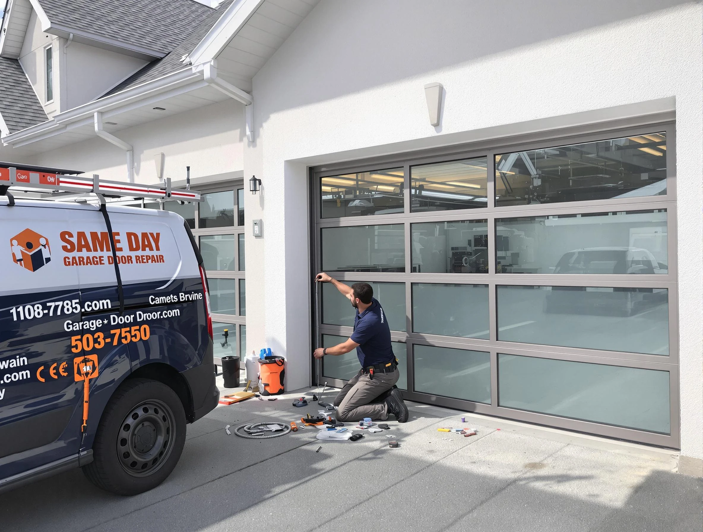 Same-day garage door repair service by Bernalillo Garage Door Repair in Bernalillo